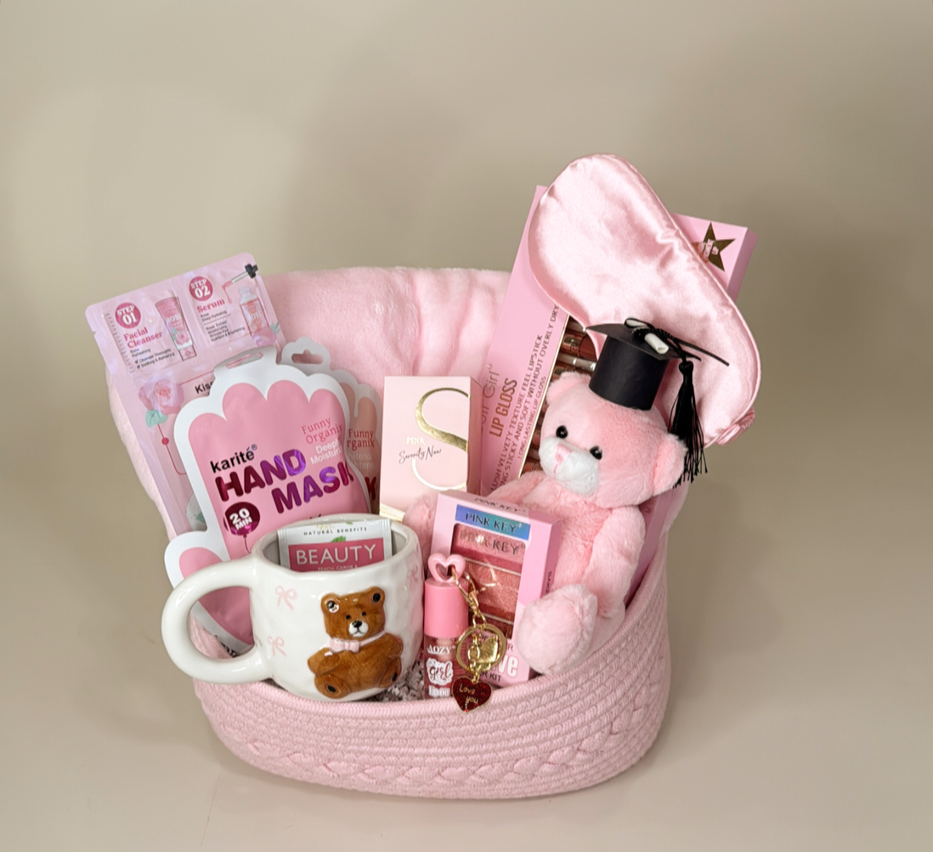 Grad Bear Basket