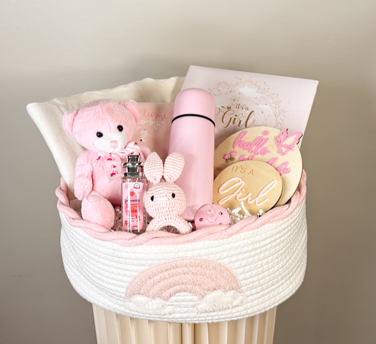 Baby Girl Basket