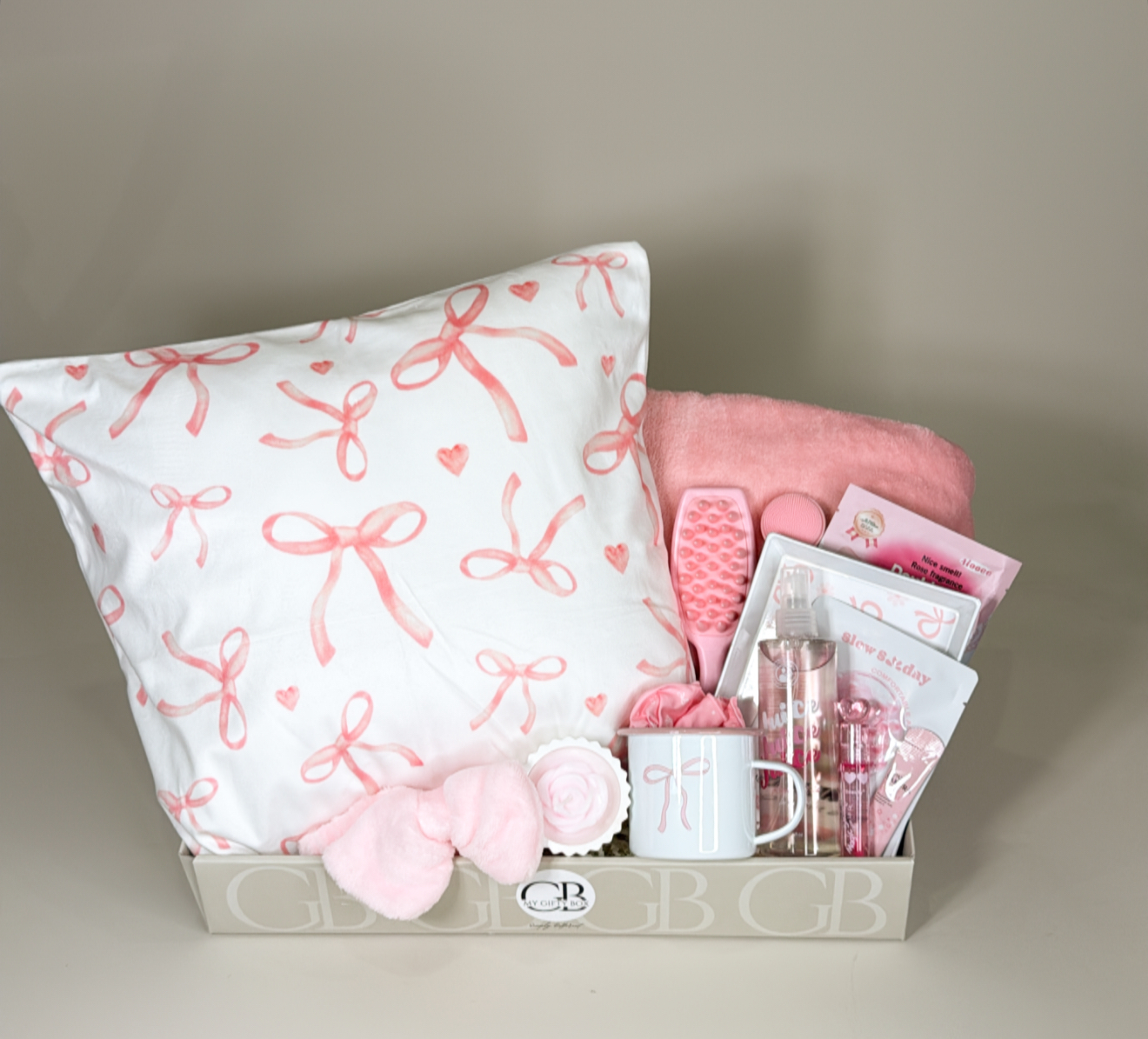 Pink Bow Box